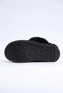 Bota Mule Whistler com Pelúcia Preta Upper