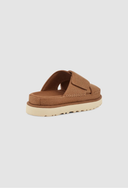 Sandália Plataforma Gili Caramelo Upper