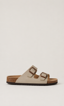 Papete Summer - Couro Bege