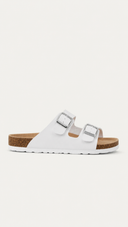 Papete Summer - Couro Branco