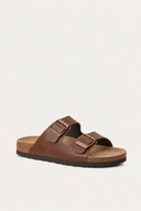Papete Summer - Couro Marrom Bombom