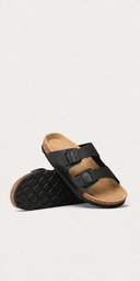 Papete Summer - Couro Preto