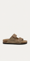 Papete Summer - Couro Mocha