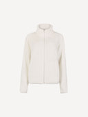Jaqueta Feminina Bloom em Fleece Off White Upper